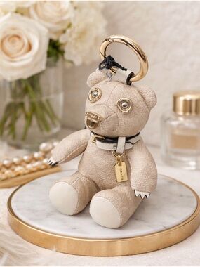 Coach Collectable Canvas Bear Bag Charm